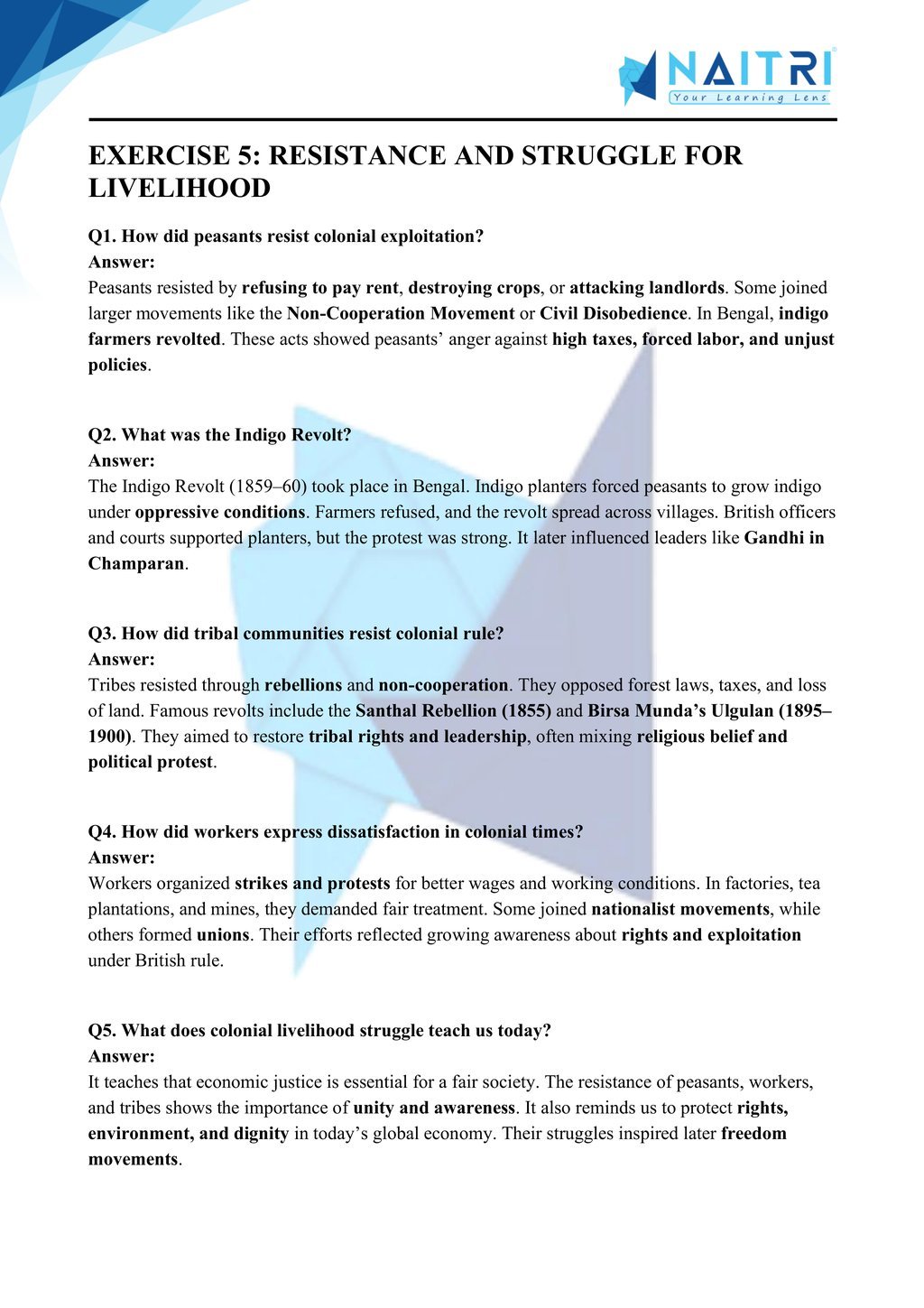 Mp Board solutions for class 9 history chapter 4 - livelihoods , economics and societies part 5
